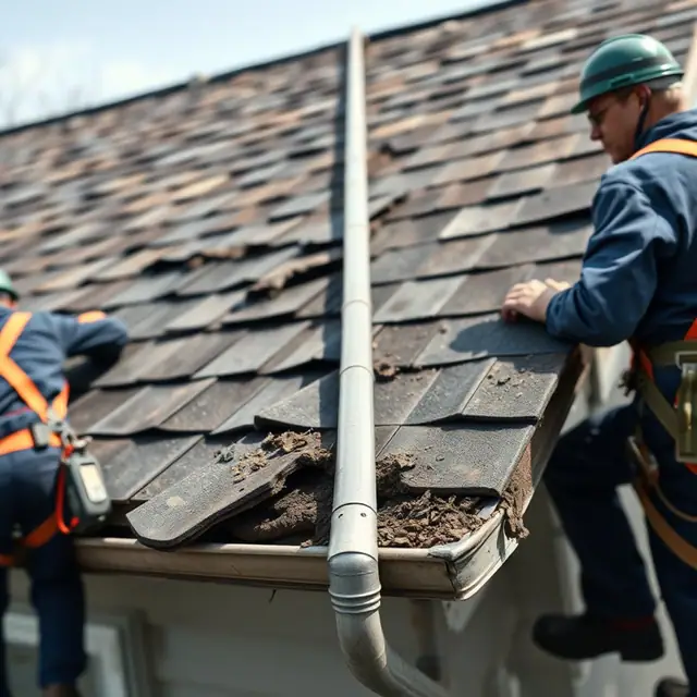 Curling and granule-worn shingles on an aging Harrisburg, PA roof