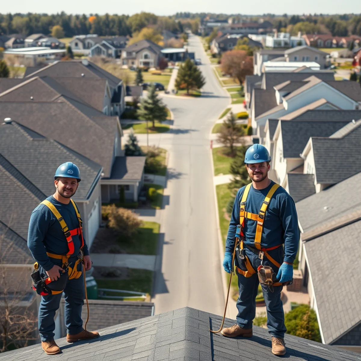 Large residential roof replacement in Derry Township, PA near Hershey